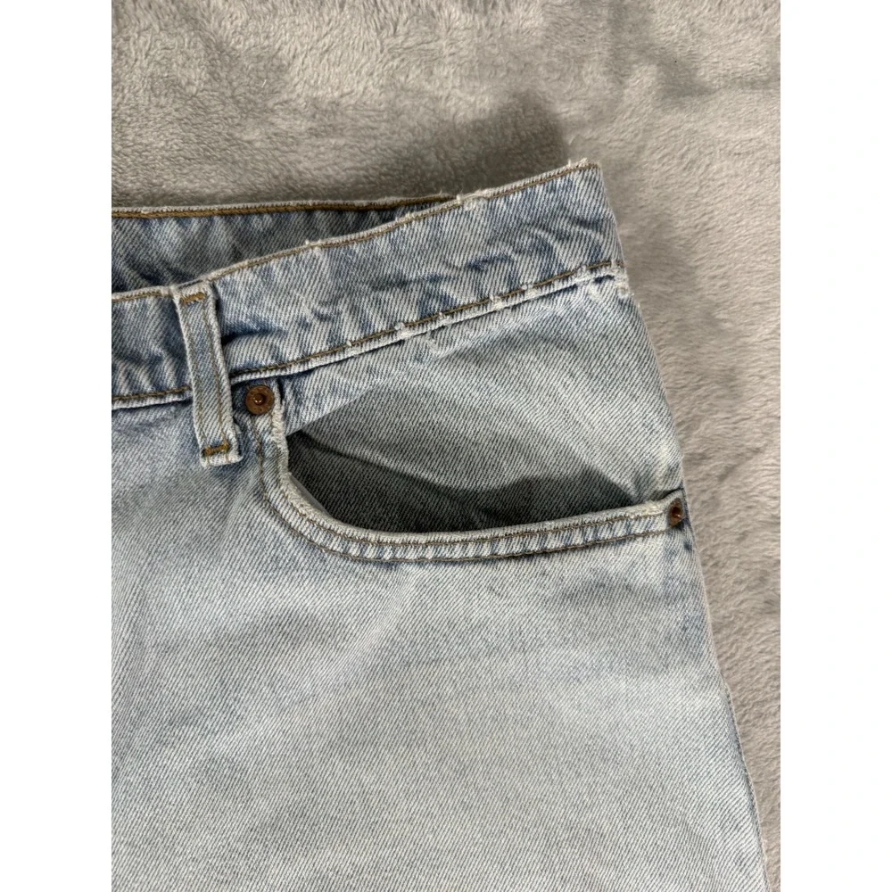 Levis 550 Jeans Mens 38x34 Relaxed Fit Straight Leg Made In USA 90's Light Wash